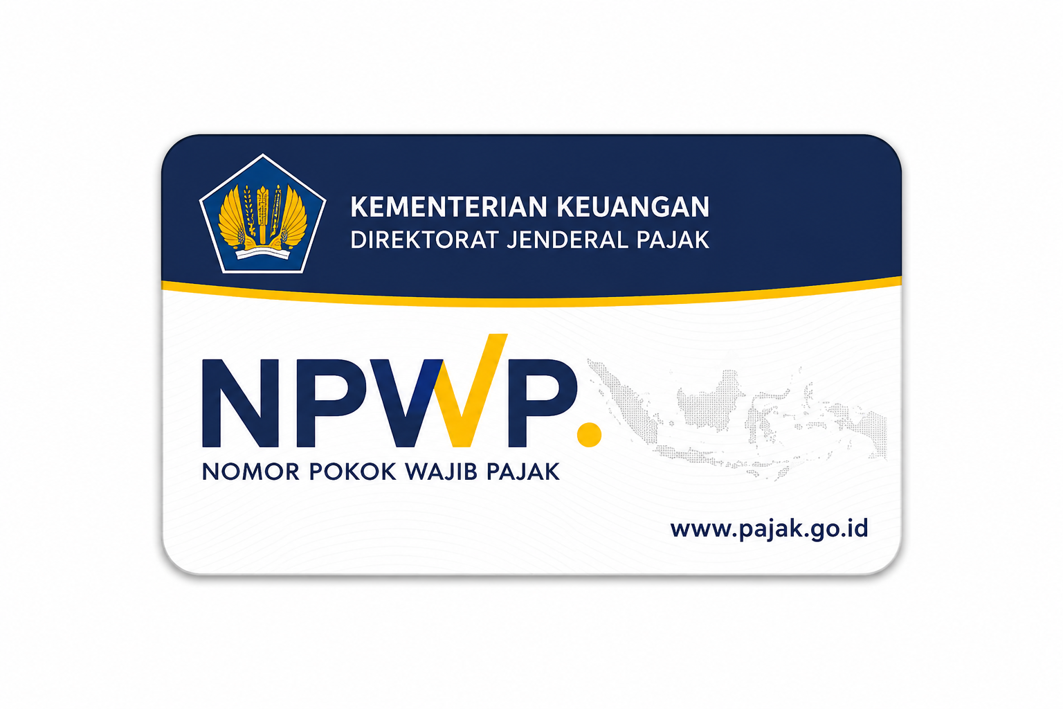 Contoh NPWP Digital